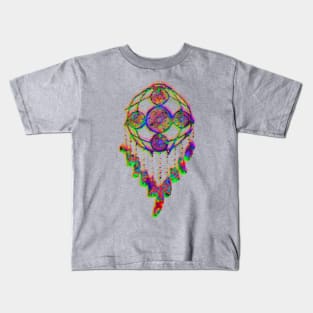 A dreamcatcher by the rainbow Kids T-Shirt